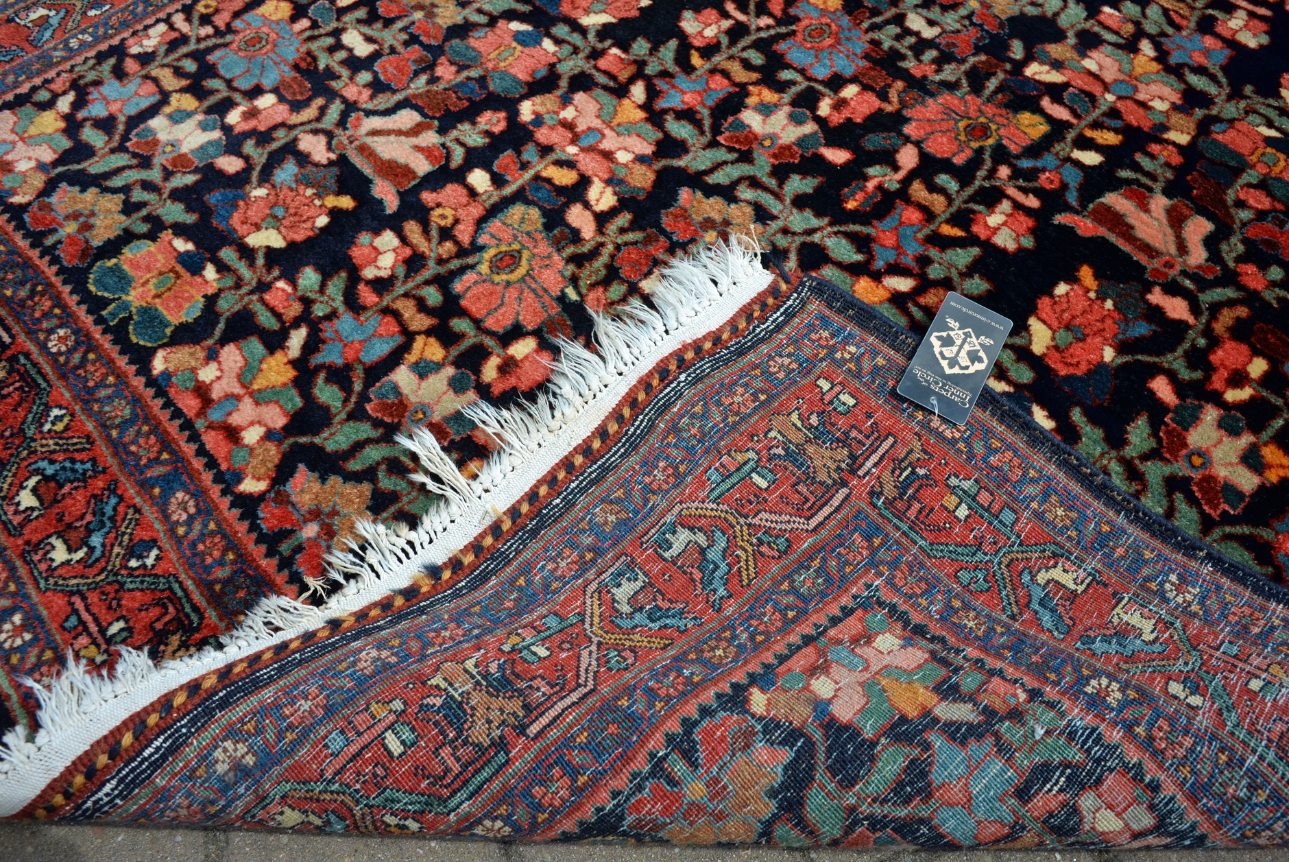 Bidjar small rug detail photo