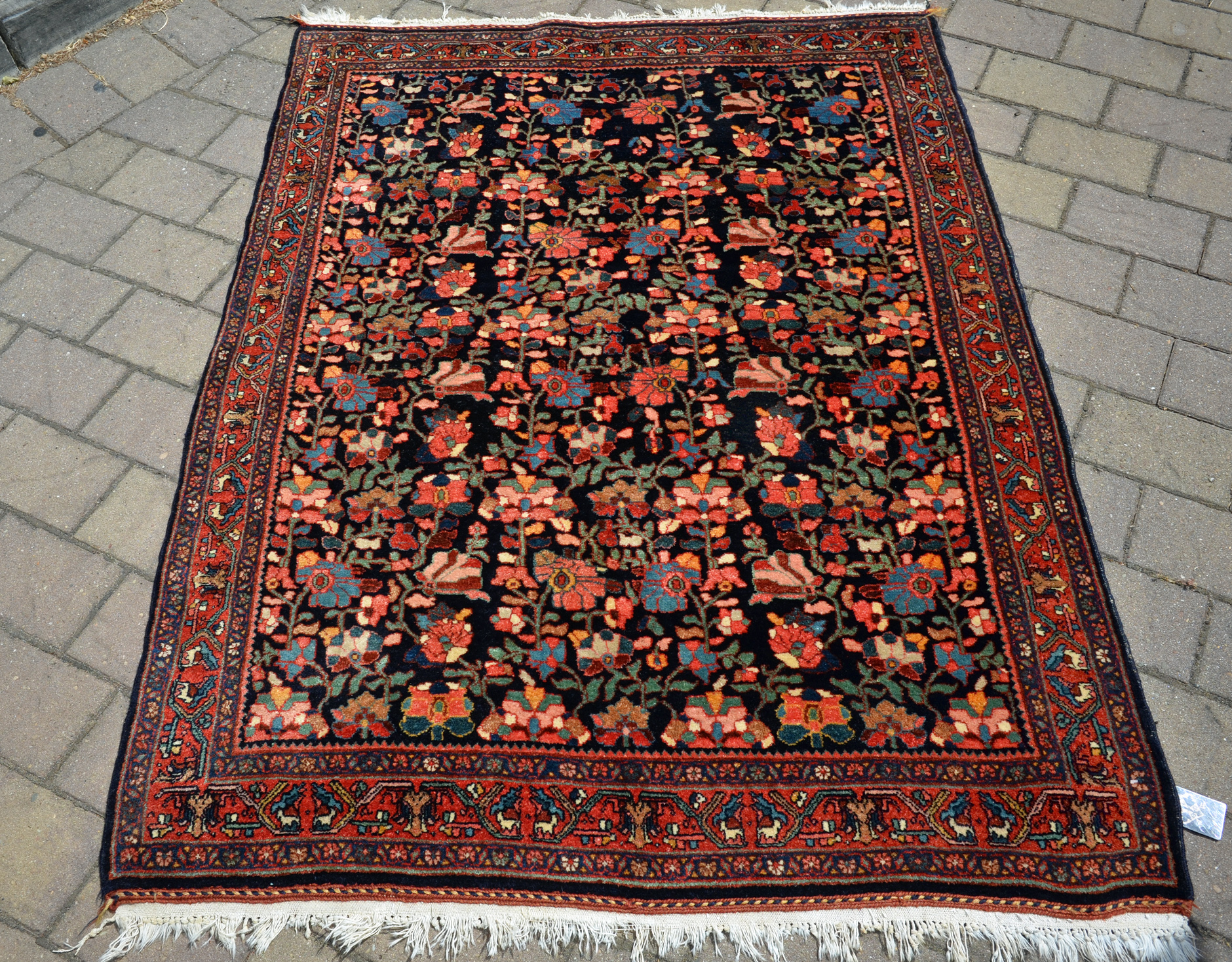Bidjar small rug detail photo