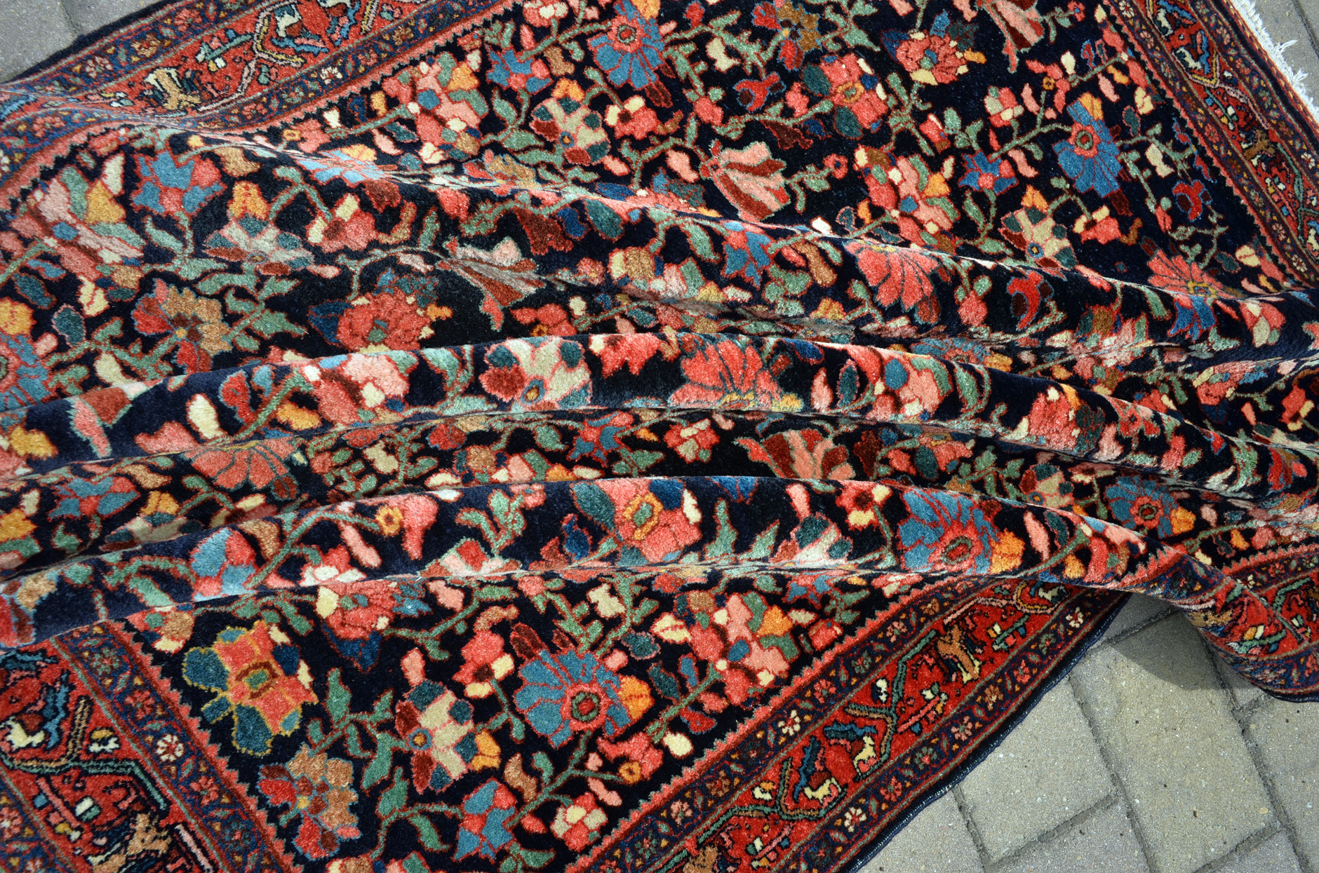 Bidjar small rug detail photo